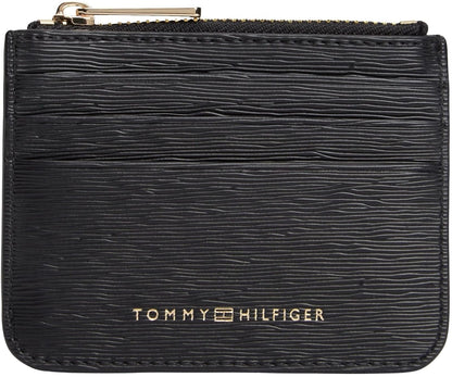 Tommy Hilfiger Cartera Cardholder para Mujer, Negro