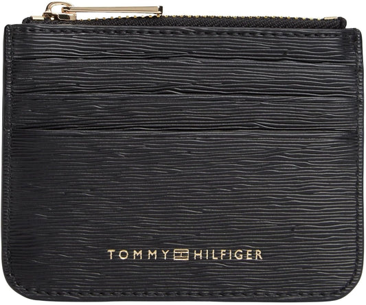 Tommy Hilfiger Cartera Cardholder para Mujer, Negro