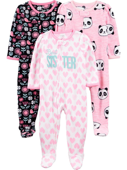 Simple Joys by Carter's S37G001 Mameluco para Bebé-Niñas