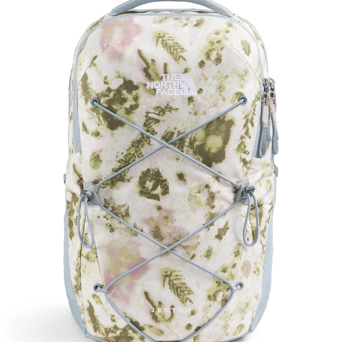 The North Face Mochila Jester para Mujer, con Espacio para Laptop - talla única - Estampado floral de piedra del desierto - gris escarcha