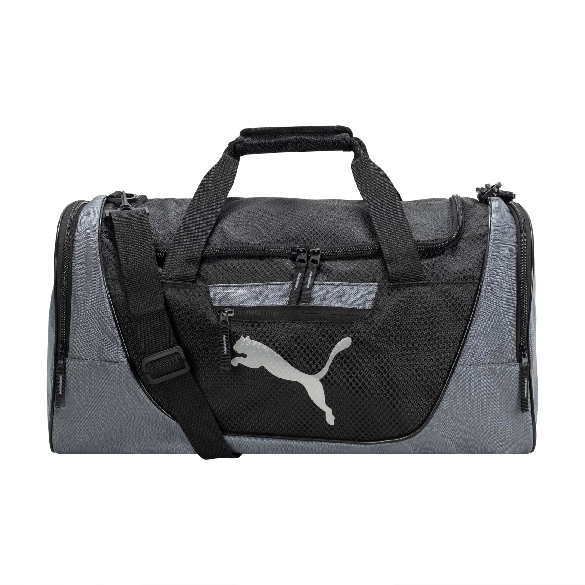 PUMA Evercat Contender Bolsa de lona, Gris/Negro, Talla única