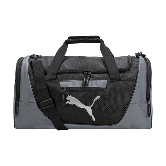 PUMA Evercat Contender Bolsa de lona, Gris/Negro, Talla única