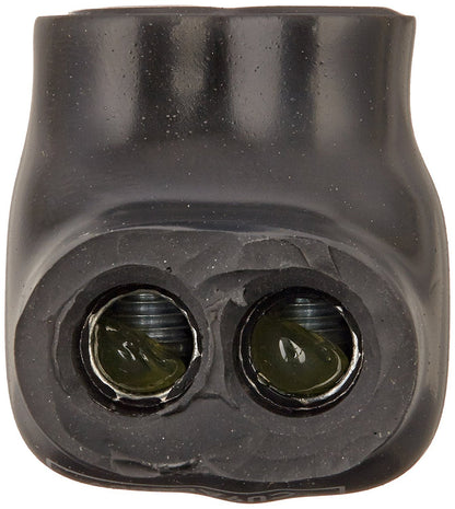 NSI Industries Polaris Black IT-4 Insulated Multi-Tap Connector- 2-Port Single-Sided Entry for 4-14 AWG Wire Range - Dry Locations - Dual-rated cooper and/or aluminum - 1.18-inch width, 1.38-inch height, 1.12-inch length - Hex size 1/8-inch - 12 Pack