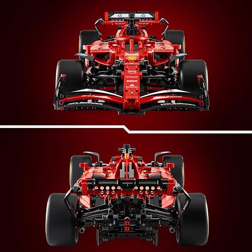 LEGO Technic Auto Ferrari SF-24 F1 Kit de Modelo para Adultos, construye tu Propio vehículo de Carreras, Set Ideal como Regalo para Aficionados a la Fórmula Uno 42207
