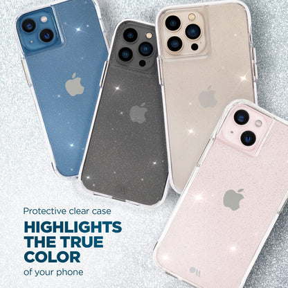 Case-Mate - Sheer Crystal - Funda para iPhone 13 Pro MAX - Delgado - Protección contra caídas de 10 pies - 6.7 Pulgadas - Transparente
