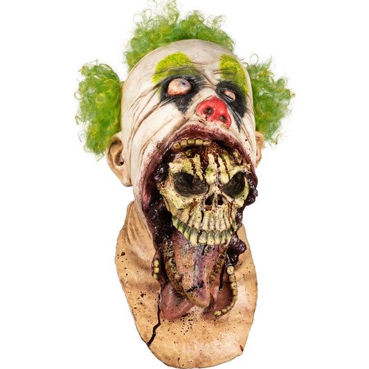Ghoulish Productions Máscara De Látex Blurp Malevolent, Accesorio Látex Cosplay Calavera Malévola, Disfraz Aterrador para Halloween y Fiestas Temáticas, Cosplay Demonio Skull, Diseño Artesanal