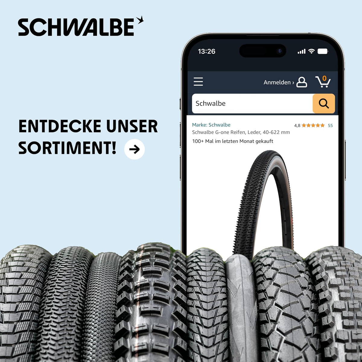 Neumáticos Schwalbe Nobby Nic sin cámara, 29 pulgadas, 5.7 cm de ancho, negro