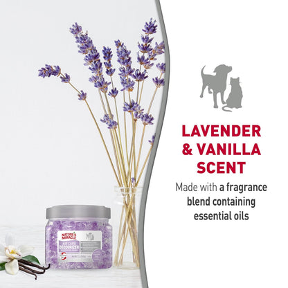 Natures Miracle Perlas Eliminadoras de Olores para Hogar y Mascotas, Aroma Lavanda y Vainilla, Neutraliza Malos Olores, 340 g