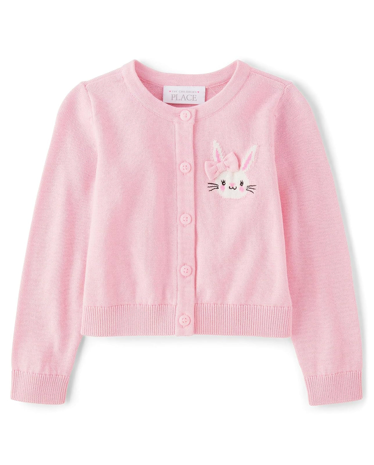 The Children's Place Cárdigan de Punto de Manga Larga con Botones para niños pequeños Camisa para Bebé-Niñas