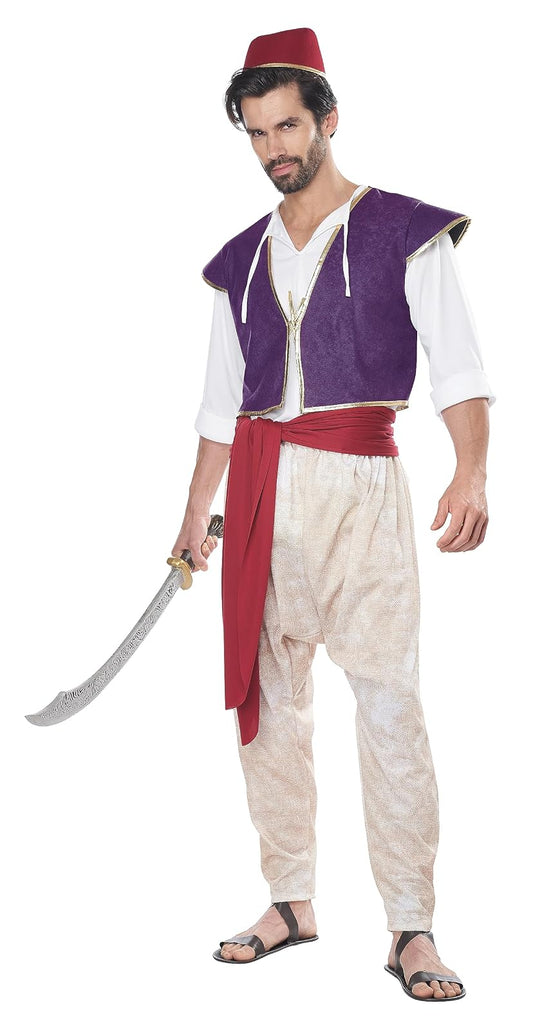 California Costumes Héroe folclórico árabe Disfraces de tamaño adulto para hombre