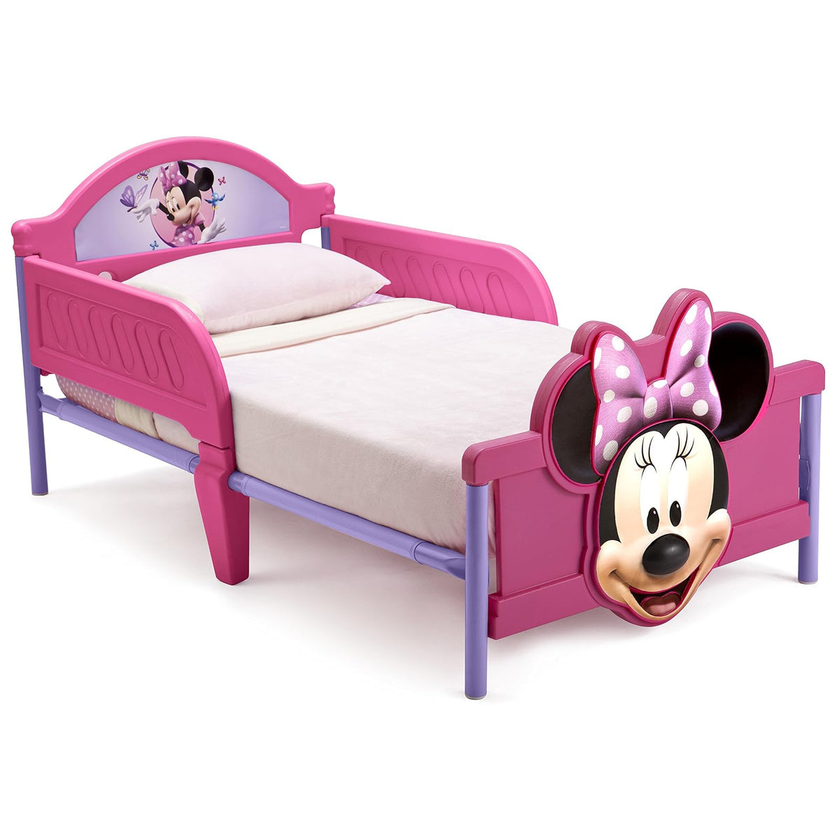 Delta Children's Cama infantil con Minnie Mouse 3D