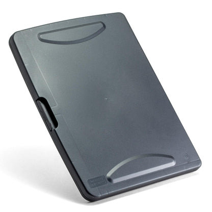 Officemate Estuche de almacenamiento para portapapeles con clip de perfil bajo, gris (83375)