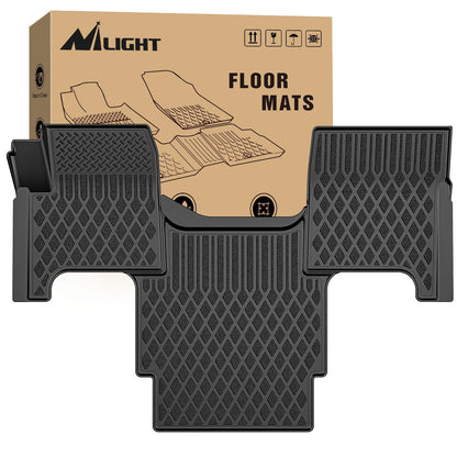 Nilight TPE - Alfombrillas de Piso para Volvo VNL 300 430 630 670 730 780 2004-2018 Volvo VT Modelos 2006-2010 para Todo Tipo de Clima, Ajuste Personalizado, Resistentes