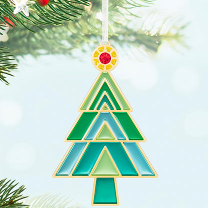 Hallmark - Adorno de Navidad 2024, árbol de Navidad, Regalo Familiar