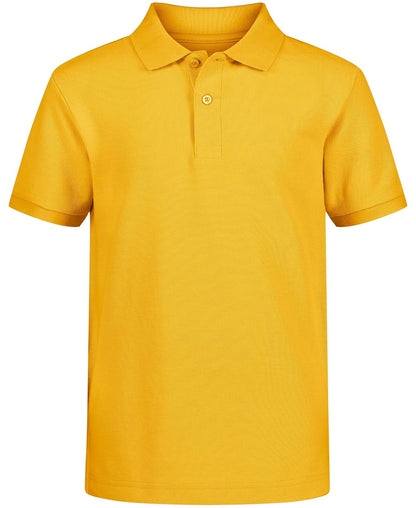 Nautica Polo Piqué de Manga Corta para Niño Pequeño - Niños grandes - 14-16 - Oro