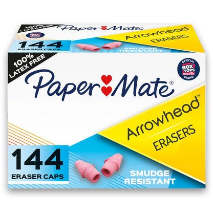 Paper Mate Arrowhead - para gorras de perlas rosas, 144 unidades
