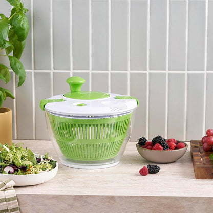 Cuisinart - Spinner grande para ensalada, lavar, centrar y secar ensalada, frutas y verduras, 5 cuartos de galón, CTG-00-SAS1