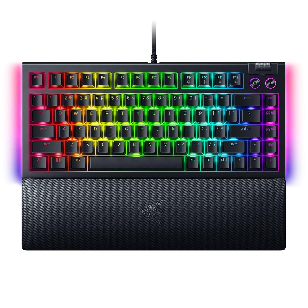 Razer BlackWidow V4 75% Teclado Mecánico Gaming Chroma RGB - Negro