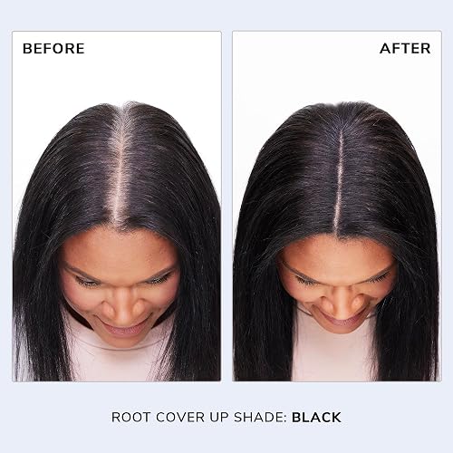 Root Cover Up - Black by Color Wow for Women - 0.07 oz Hair Color