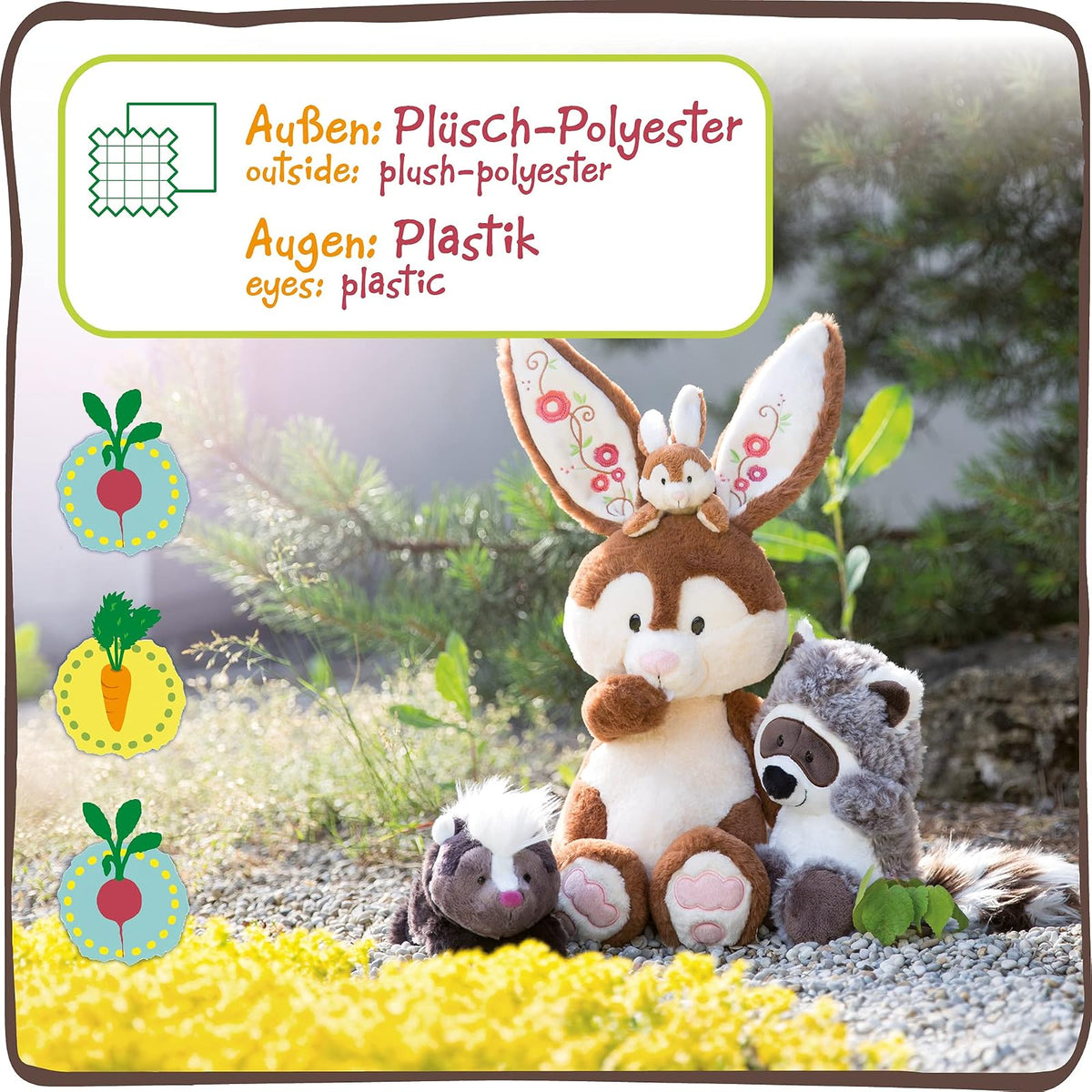 MATERIA GRAFICA SERVICIOS SA DE CV Peluche Mapache Rauly 35cm