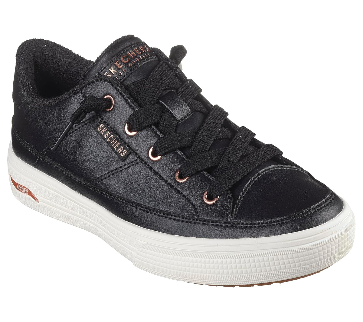 Skechers Arch Fit Arcade On My Way Tenis para Mujer - 22.0 cm - Negro -
