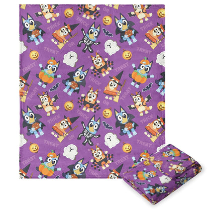 Northwest Bluey Manta de Tacto de Seda 50 x 60 Pulgadas - 50" x 70" - Trucos de cachorros