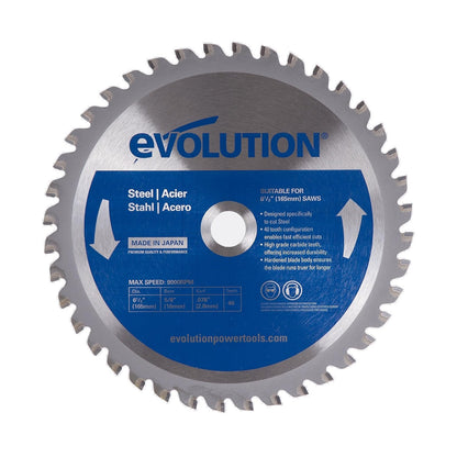 Evolution Power Tools Hoja de Sierra para Corte de Metal - 6-1 - 2 Inch - 40-Tooth