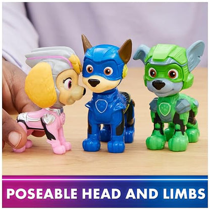 Paw Patrol La Superpelícula, Paquete de Regalo de Figuras de Juguete, con 6 Figuras de acción coleccionables, Juguetes para niños a Partir de 3 años