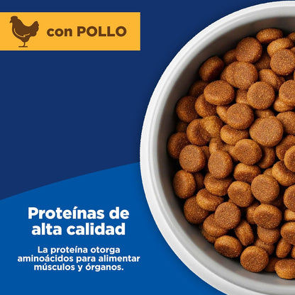 Hill's Science Diet Croquetas para Perro Adulto Sabor Pollo 15Kg | Croquetas Hill's para perro, pollo real, digestión saludable, sistema inmunológico fuerte, omega-6 y vitamina E