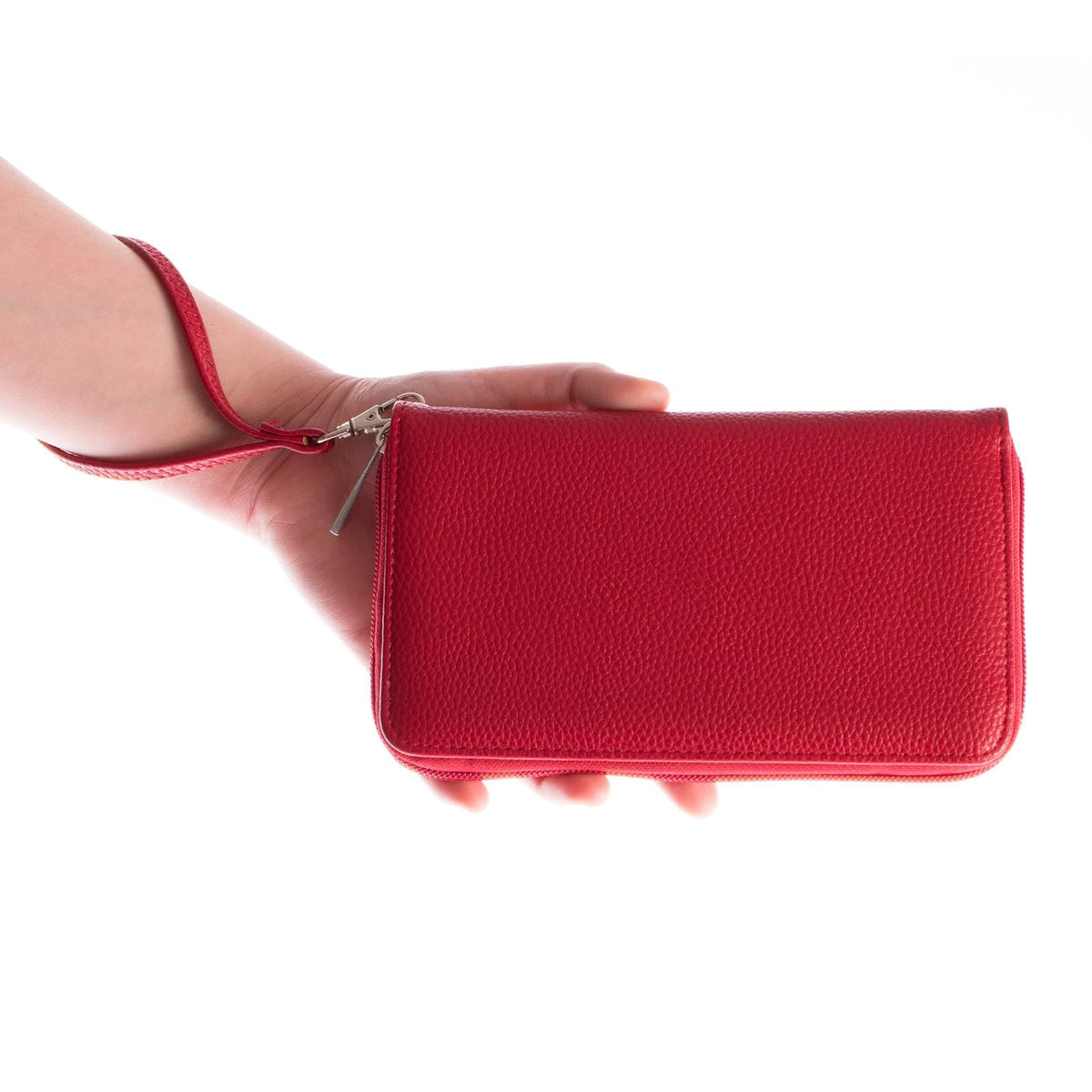 Littlearth NFL - portafolios organizadora Suave de guijarros para Mujer, portafolios con Cierre de Cierre, muñeca, 4 x 7.5 x 1 Pulgadas, Color del Equipo