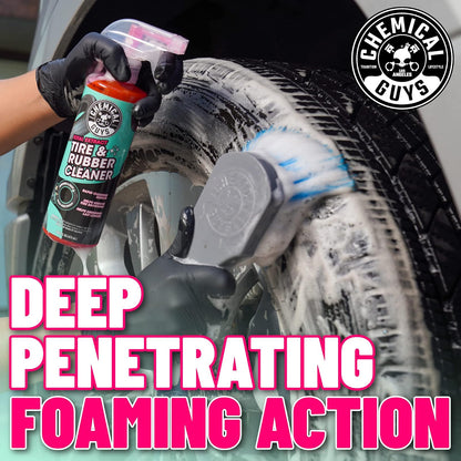 Chemical Guys Limpiador de neumáticos y Caucho Total Extract, Seguro para Automóviles, Camiones, todoterrenos, Motocicletas, vehículos recreativos y más, 473 ml