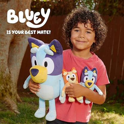 Bluey & Bingo 13066 - Mini Paquete de 2 Unidades | Animales de peluche para la hora de espectáculo, hora de cuentos o siestas; juguetes Bluey para preescolares y fanáticos a