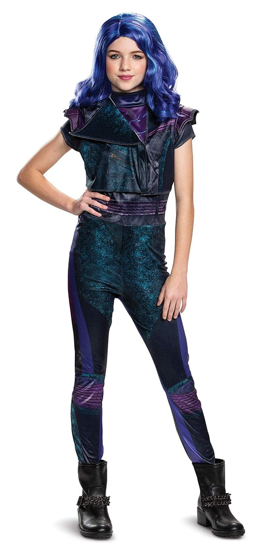 Disfraz de Descendants 3 Mal, con licencia oficial de Descendants 3 Disfraz para niños, XL (14-16)