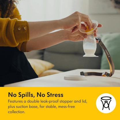 Medela | Kit de Lactancia | Incluye Extractor Manual Harmony y Recolector de Silicona para Leche Materna | Libre de BPA