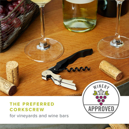 True Fabrications Truetap, Double Hinged Corkscrew, Stainless Steel