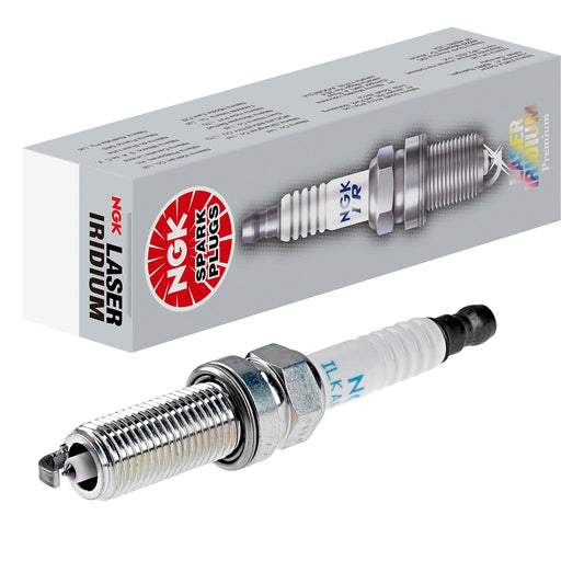 Bujía NGK Laser Iridium ILKAR7L11, 4Pzas | Sustituye a PE5R18110 B2401-HA00F PE5R-18-110 4711 IXEH20TT 9683. 80k-100k kilometraje clasificado.