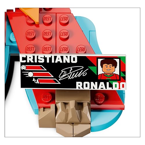 LEGO Editions Cristiano Ronaldo: Fenómenos del Futbol – Set de Construcción y Decoración – 43012