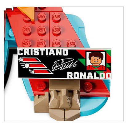 LEGO Editions Cristiano Ronaldo: Fenómenos del Futbol – Set de Construcción y Decoración – 43012