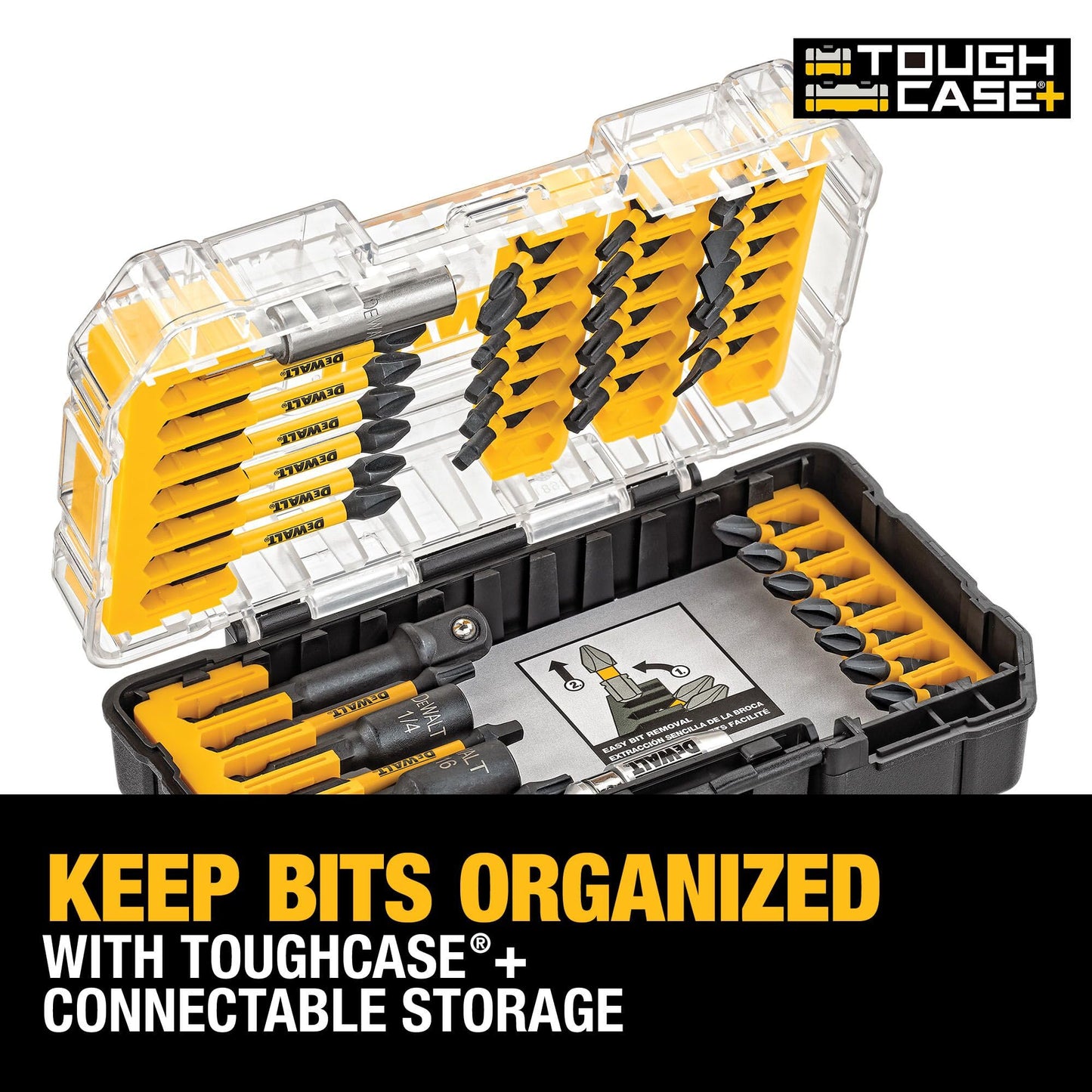 DEWALT Accesorios DWA2T40IR Juego para destornillador de impacto 40 piezas