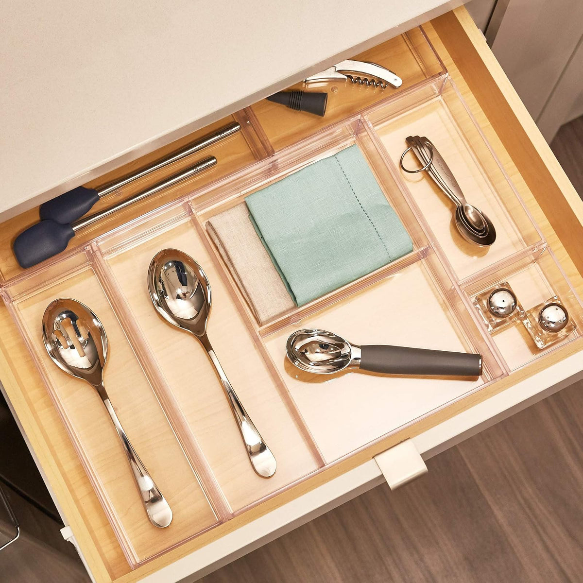 InterDesign Clarity cosméticos Make Up Organizador, 1 Compartimento, Mediano, 1 uds. por Paquete