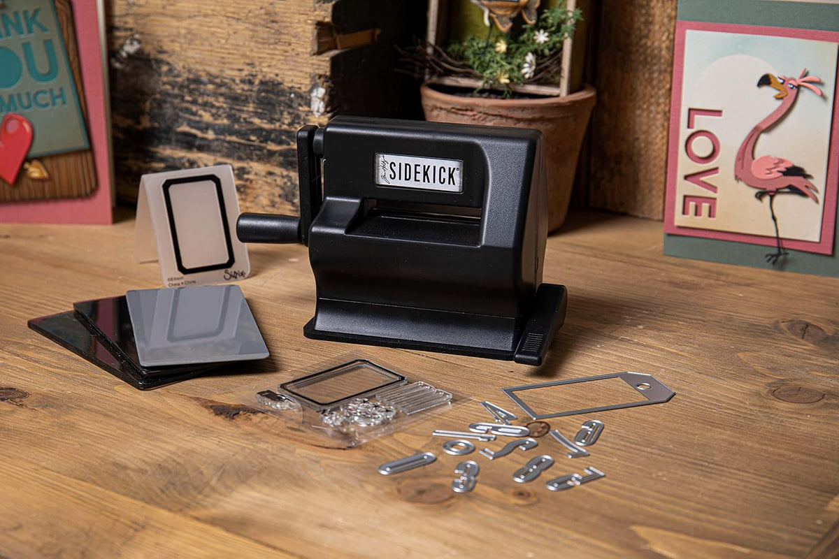 Sizzix Tim Holtz Sidekick Starter Kit máquina de corte y repujado manual
