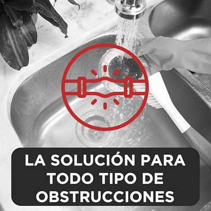Drano Max Gel Destapacaños Líquido para Lavabo y Regadera, 2.3 L