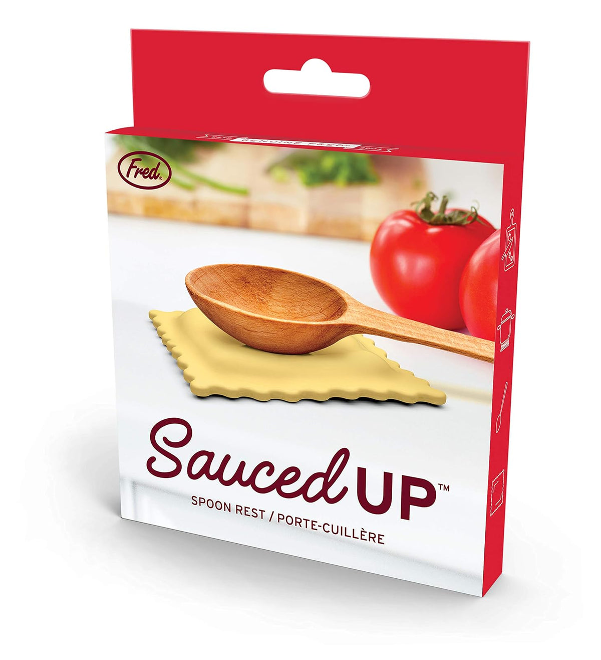 Fred SAUCED UP Ravioli Spoon Rest