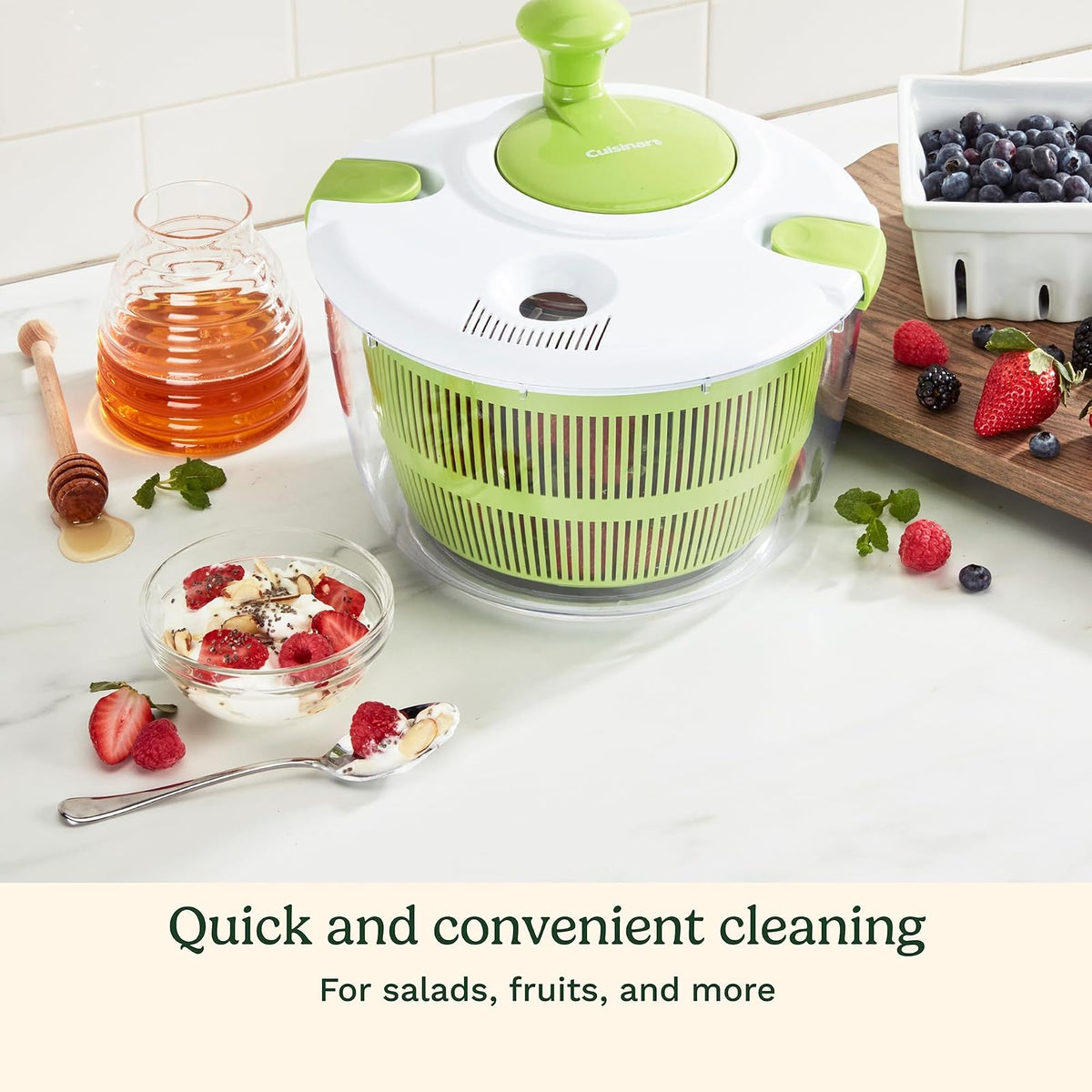 Cuisinart Spinner de ensalada, verde