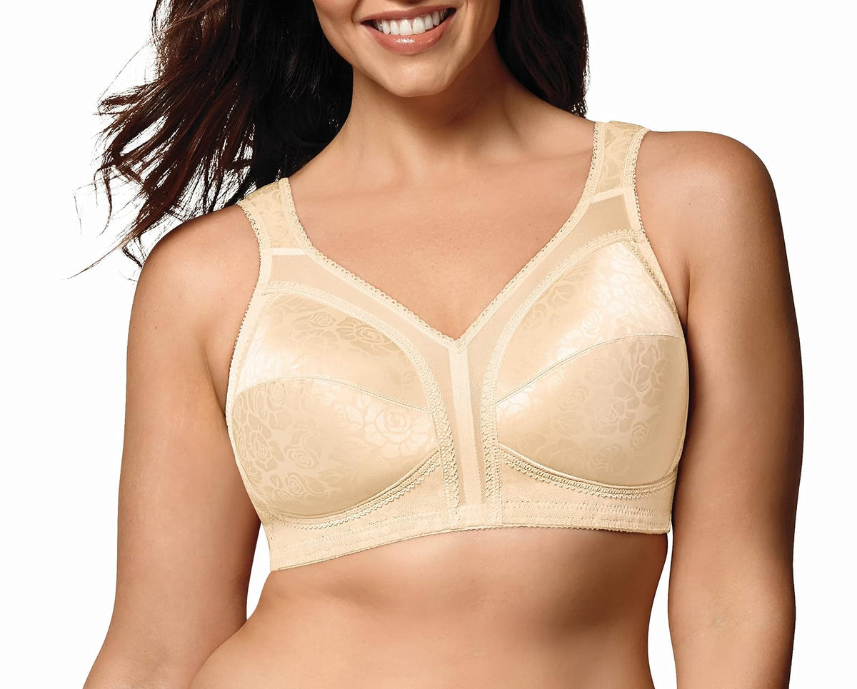 Playtex Brasier Inalámbrico 18 Horas Cobertura Completa TruSupport - 42DDD - Beige natural