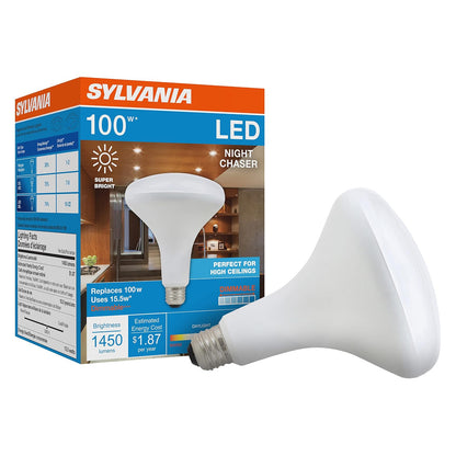 Sylvania Foco LED de Inundación BR40, 13 W (equivale a 85 W), 5000 K, Paquete de 2 - 1 Count (Pack of 1) - 100 W - Luz diurna