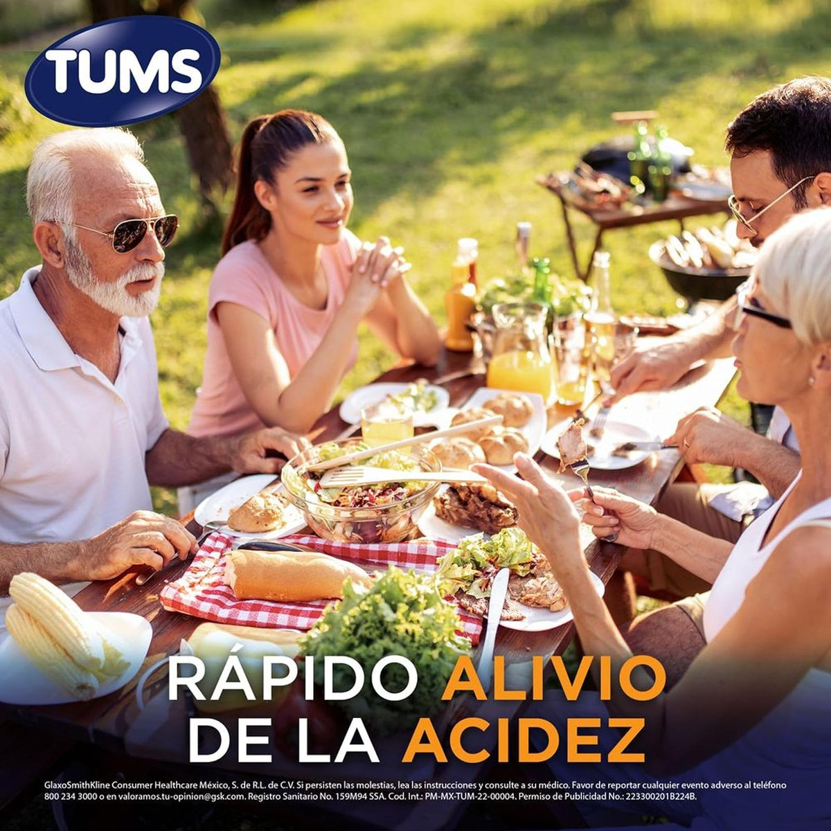 TUMS Antiácido con Carbonato De Calcio 750mg, para Acidez Estomacal, Sabores Surtidos, 2 pack 45 Pastillas Masticables cada