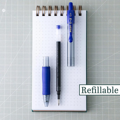 Pilot G2 - Bolígrafos Retráctiles de Calidad Superior, Tinta de Gel y Punta Fina
