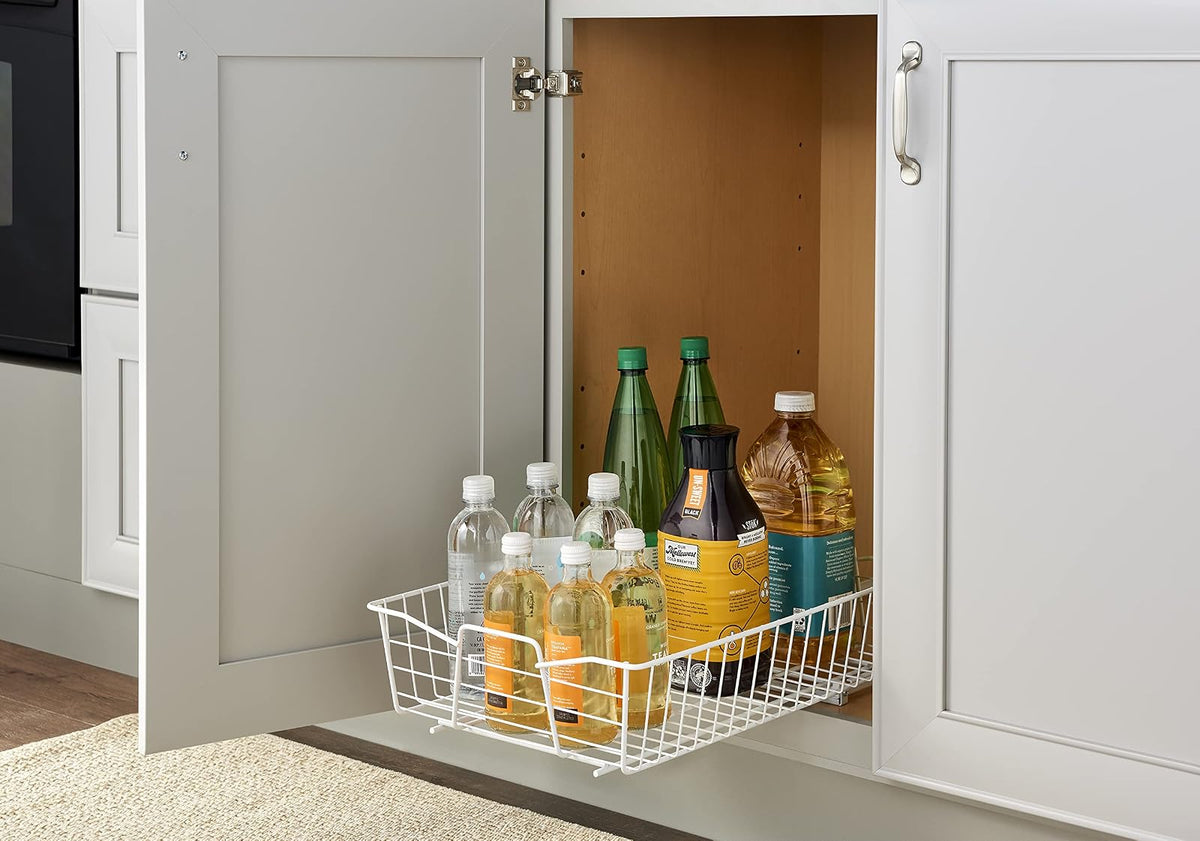 ClosetMaid 53052 14-Inch Wide Cabinet Organizer, White