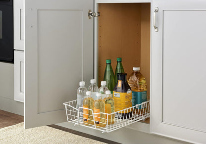 ClosetMaid 53052 14-Inch Wide Cabinet Organizer, White